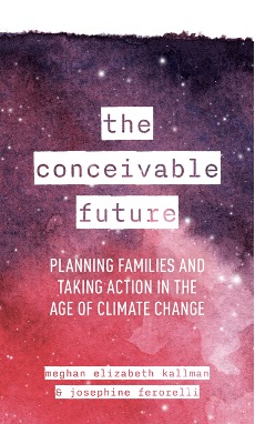 A capa do livro "The Conceivable Future".